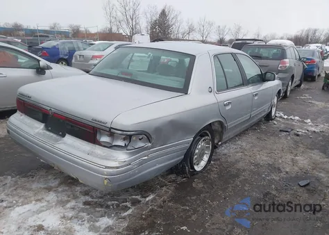 1995 Mercury Grand Marquis Ls из США, поврежденный, VIN 2MELM75W4SX677725